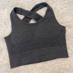 Alphalete Vault Sports Bra - Charcoal